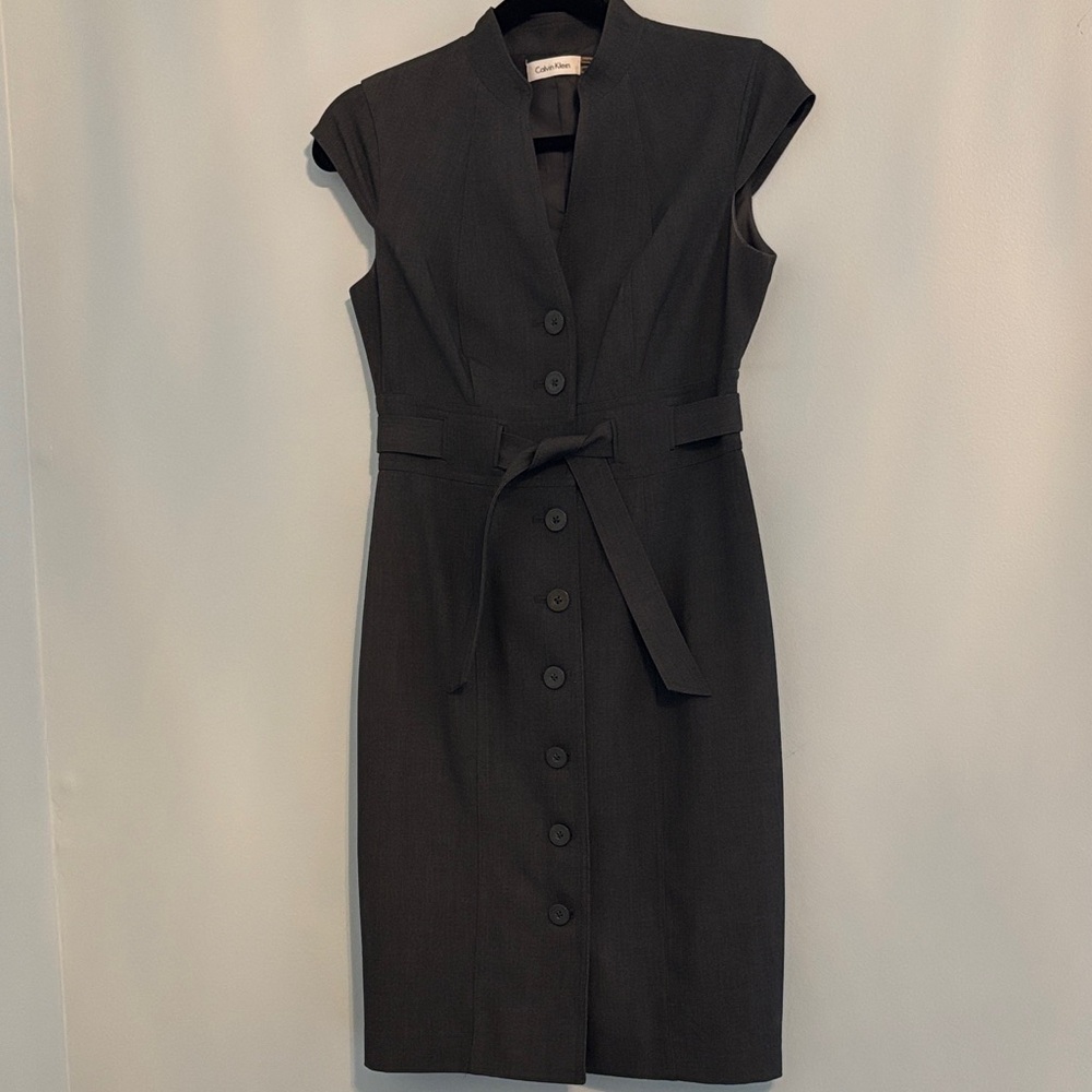 Elegant Button-Down Dress
